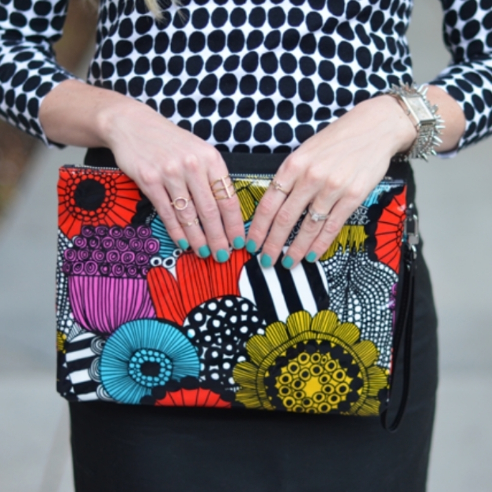 Marimekko clutch new